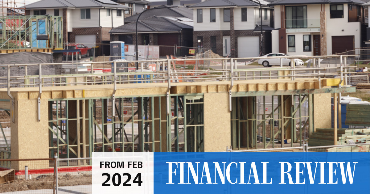 Home building Builder Simonds says new housing starts fell even as